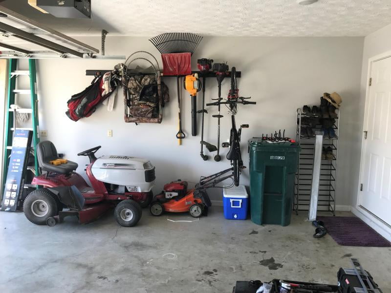 HAUS 59Piece QuickRelease Snap Rail Garage Organization, 49 OFF