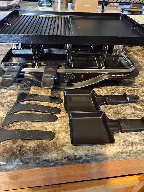 Hamilton Beach 31612-MX Raclette 室内グリル Raclette Portable Party Grill - 31612-MX | HamiltonBeach.com