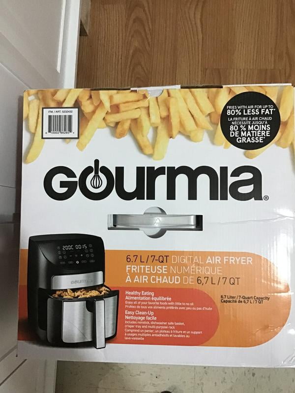 Gourmia 6.7-L / 7-QT Digital Window Air Fryer - Walmart.ca
