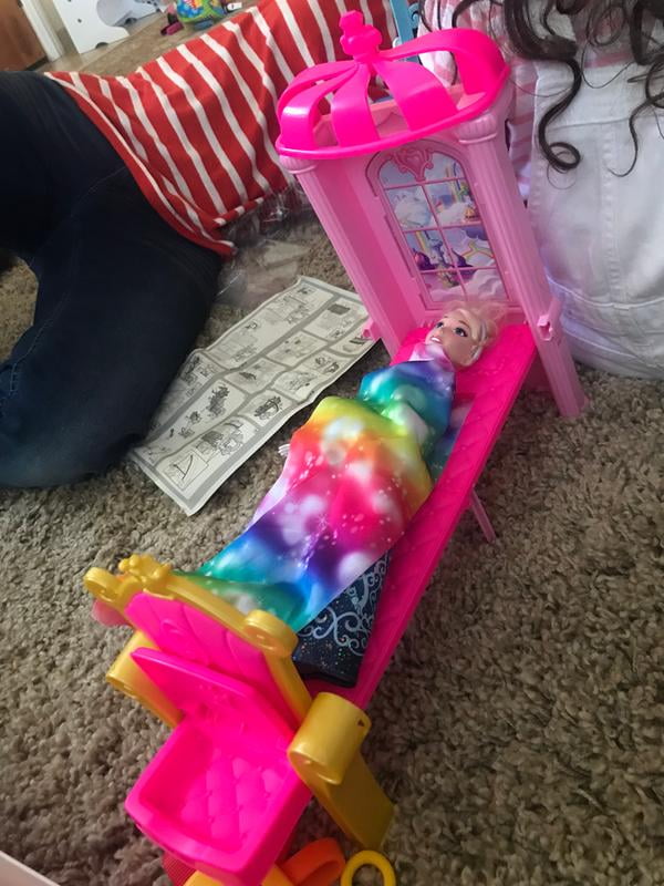barbie dreamtopia portable castle