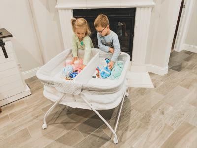 twin bassinet walmart