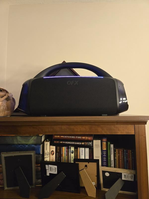 QFX BT-ZX10 Rugged Bluetooth Stereo Boombox Speaker - Samsclub.com