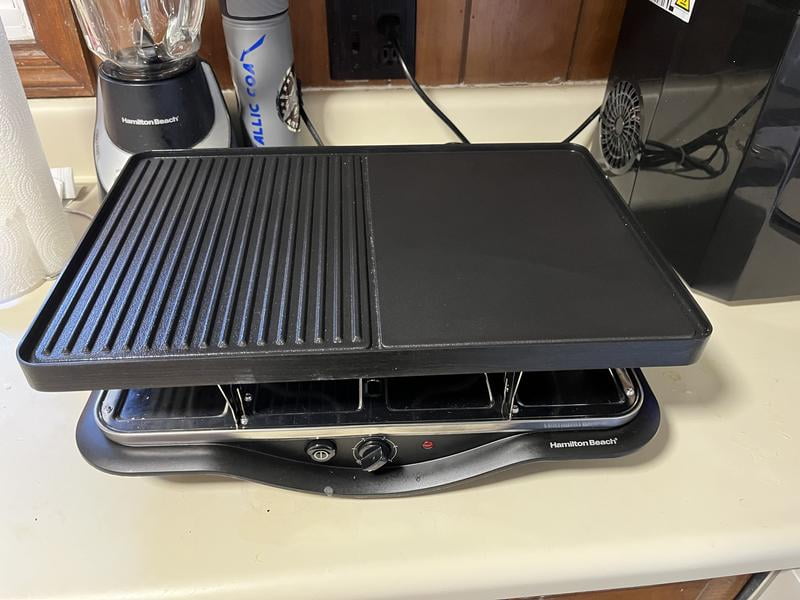 Hamilton Beach 31612-MX 1300 Watt Raclette Party Grill