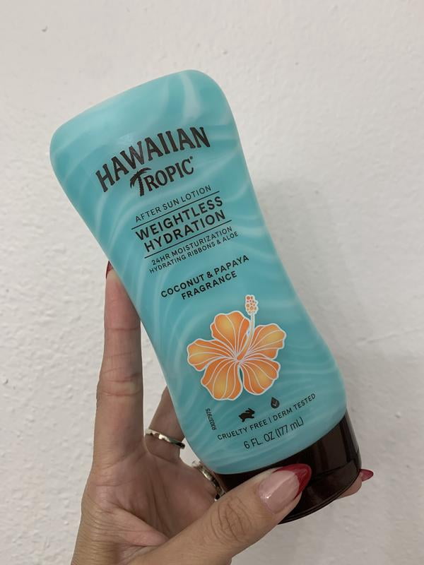 4 pack) Hawaiian Tropic Weightless Hydration after Sun Lotion for