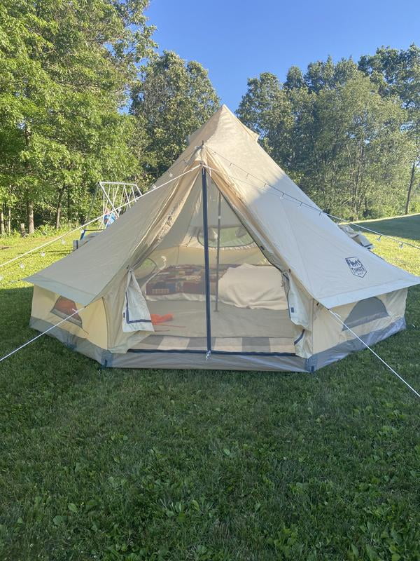 Timber Ridge 6-Person Durable & Spacious Glamping Tent Timber Ridge 6-Person Durable & Spacious Glamping Tent