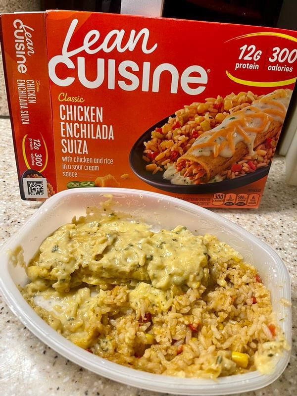 Lean Cuisine Chicken Enchilada Suiza Microwave Meals for Lunch or