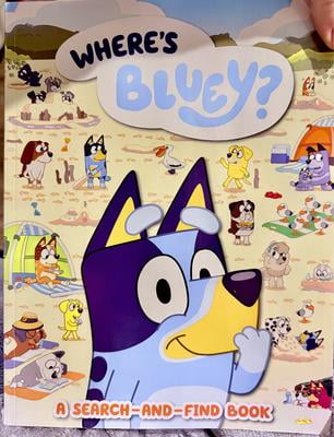 Bluey: Where's Bluey?: A Search-and-Find Book - Libro Cerca-e-trova Per Bambini