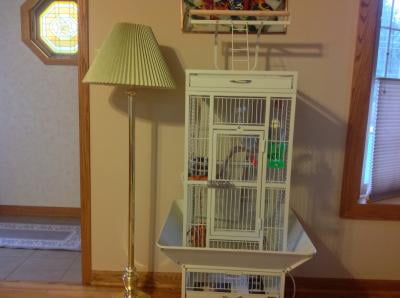 prevue pet products wrought iron select bird cage