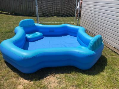 intex family lounge pool walmart