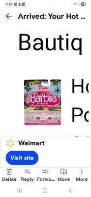 2025 Hot Wheels Premium Pop Culture Barbie The Movie 1956 Corvette Che