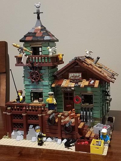 LEGO Ideas Old Fishing Store 21310 Building Set (2,049 Pieces) 