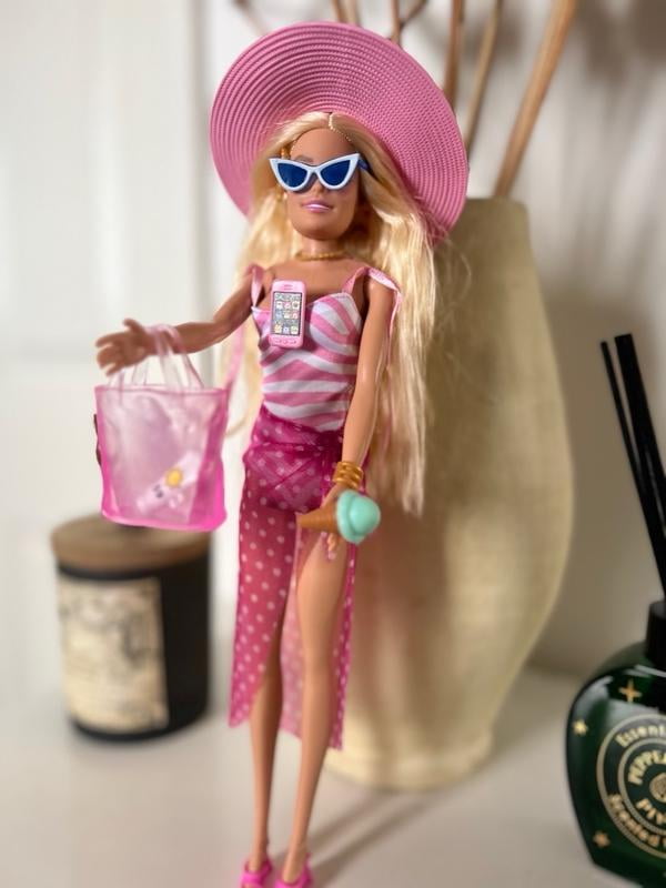 barbie pink beach dress Barbie Doll Butterfly Beach Dress - MATTEL - NEW