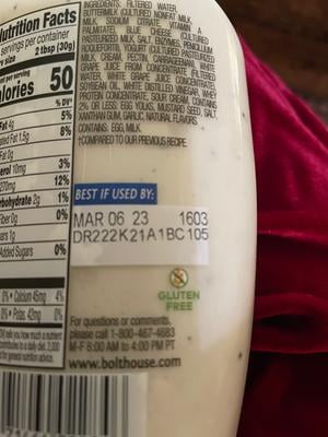 bolthouse blue cheese dressing nutrition facts Bolthouse Farms Blue Cheese Yogurt Dressing - 22 Fl. Oz