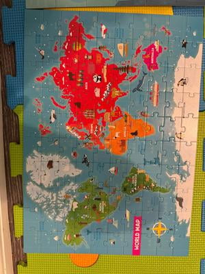 Chuckle & Roar Kids 4 Pack Puzzles with 48, 72, 100 Pieces, Space