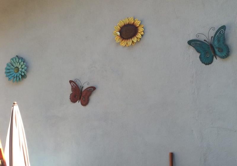 Nature Inspired Metal Butterfly Wall Art Trio Walmart Com Walmart Com