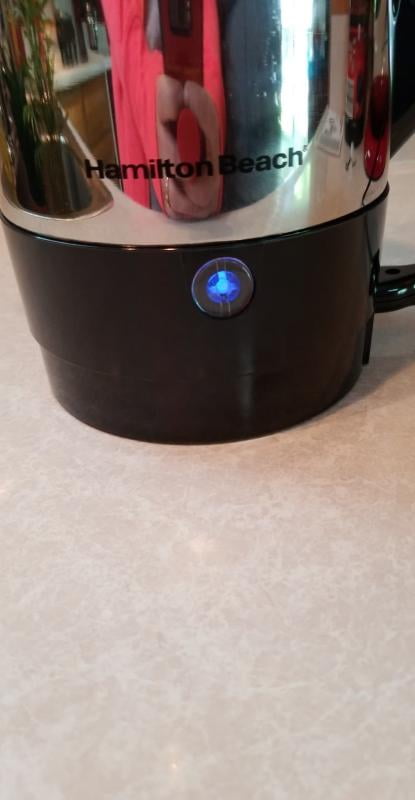 Hamilton Beach 12 Cup Stainless Steel Electric Percolator, Model# 40622R 