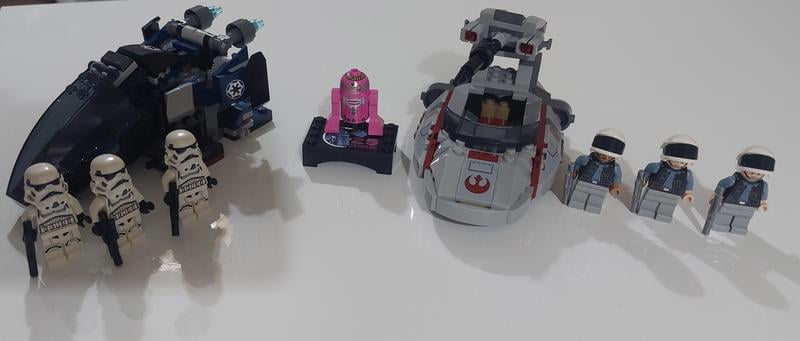 LEGO Star Wars Imperial Dropship & Rebel Scout Speeder, 383pcs, 6