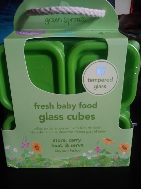 Green Sprouts Fresh Baby Food Unbreakable Cubes Aqua, 4 oz - Jay C Food  Stores