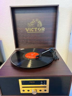 Customer reviews for VICTOR Newbury 8-in-1 Turntable Music Center