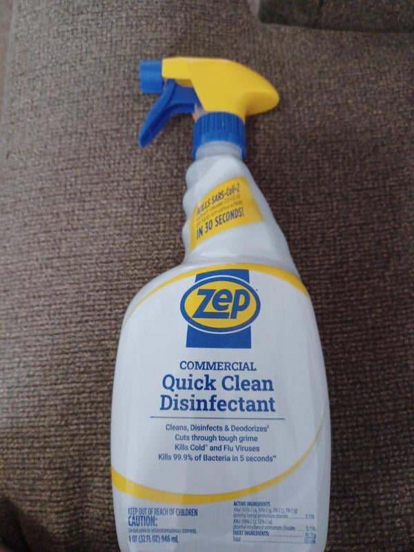 Zep, All-Purpose Bathroom Disinfectant Cleaner, 32 Fl. oz. (6 Pack
