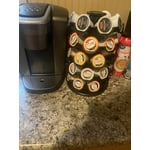 Everie Coffee Pod Storage Carousel Holder Organizer Compatible with 40 Keurig K-Cup Pods