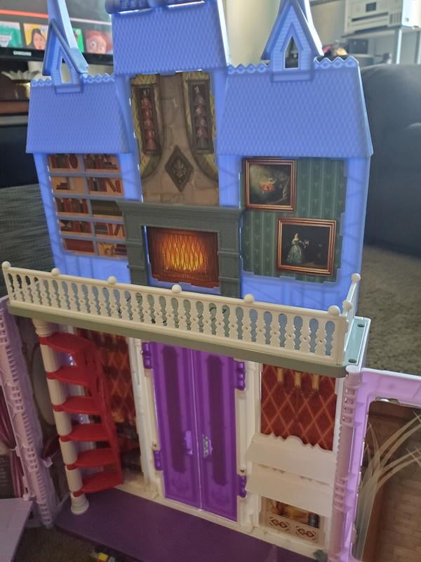 fold and go arendelle castle playset