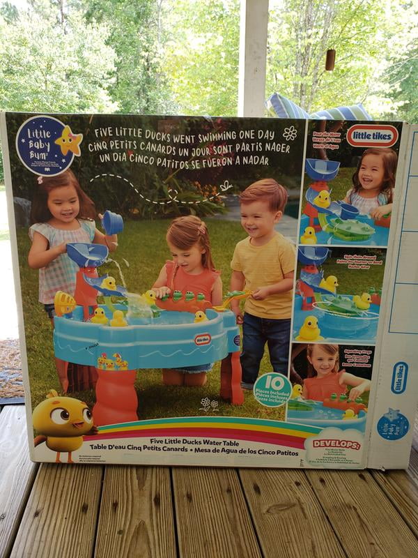 Little Baby Bum 5 Little Ducks Water Table By Little Tikes Walmart Com Walmart Com Mother duck said, quack, quack, quack, quack. but only four little ducks came back. little baby bum 5 little ducks water table by little tikes