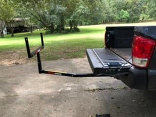 receiver hitch lumber rack