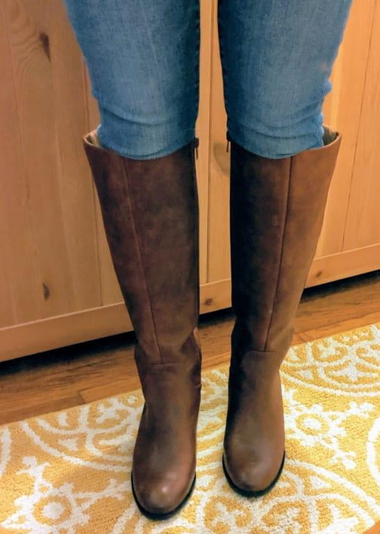 lucky knee high boots