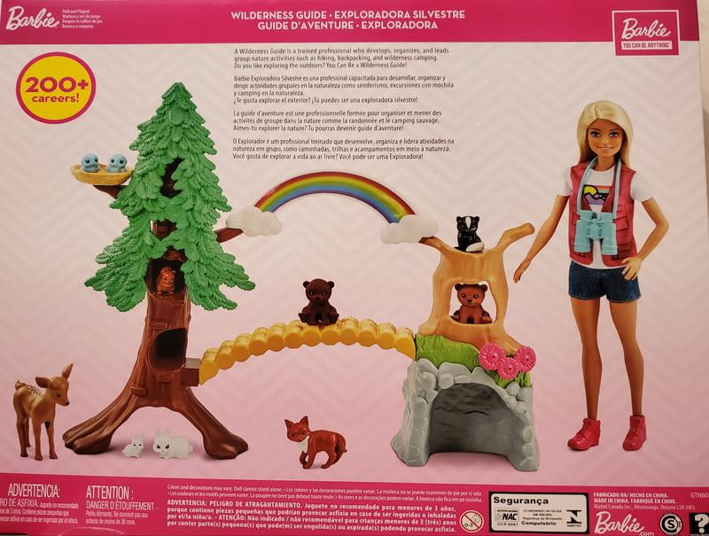 特別価格Barbie Wilderness Guide Interactive Playset with Blonde