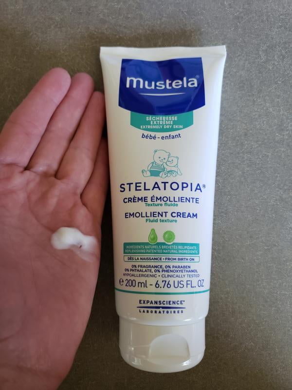 Mustela Stelatopia Eczema-Prone Skin Emollient Baby Face Cream - Face  Moisturizer with Natural Avocado & Sunflower Oil - Fragrance-Free - 1.35 Fl  Oz