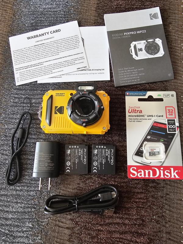 Kodak PixPro WPZ2 Digital Video Photo Waterproof Rugged