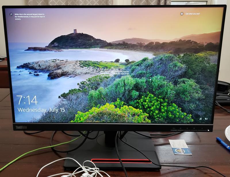 Unboxing: Conhecendo o monitor ThinkVision T23i-20, da Lenovo