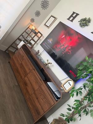 Better Homes & Gardens Juliet Curved TV Stand for TVs up to 75