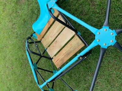 large metal climbing frames