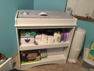 peek a boo changing table