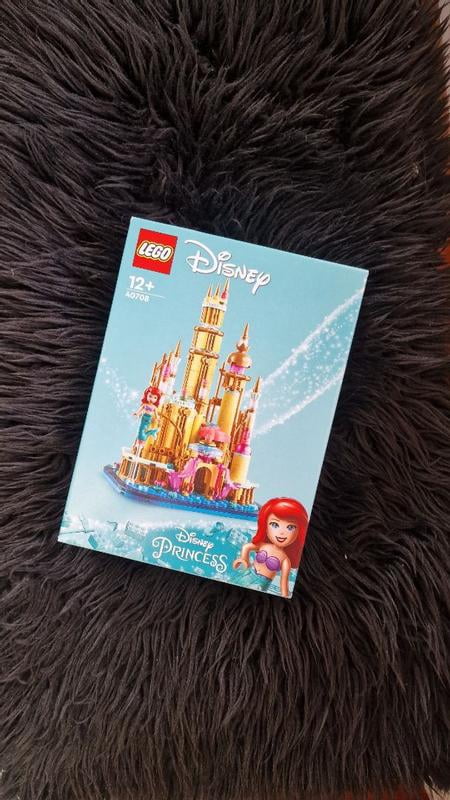 LEGO, Mini Disney Ariel's Castle Set 40708, 556 pieces, Gold