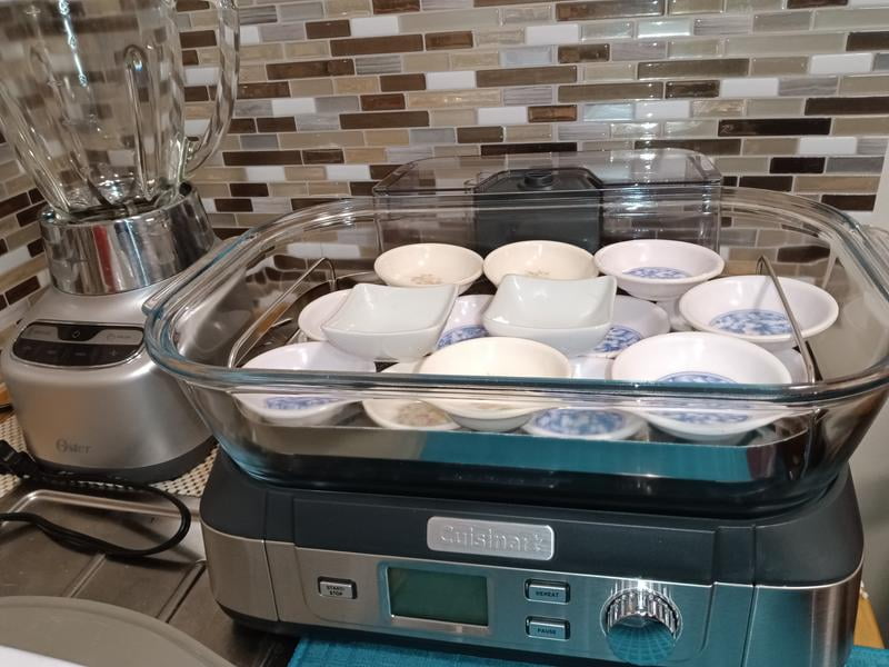 Cuisinart STM-1000 ガラススチーマー ステンレス Amazon.com: Cuisinart Cookfresh Digital Glass Food Steamer for