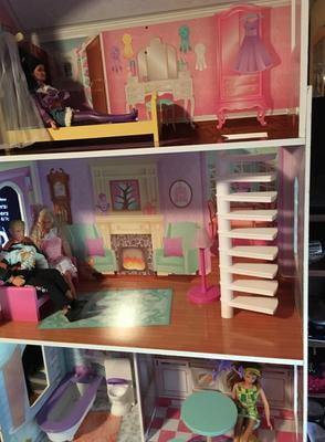 KidKraft Penelope Wooden Dollhouse with 9 Accessories Walmart