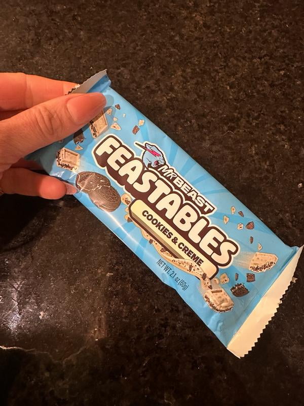 MrBeast FEASTABLES Cookies & Creme 10本 Chocolate_CookiesCreme_60g_Car