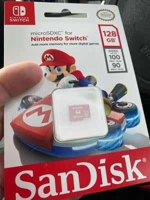【一式】Nintendo Switch ＋128G microSD Amazon.com: (2 Pack) SanDisk 128GB MicroSD Nintendo Switch