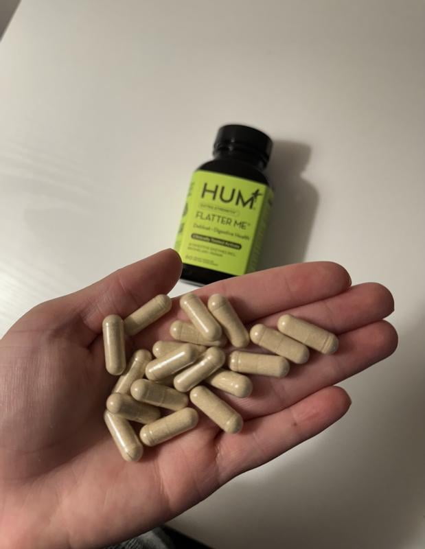Customer reviews for HUM Nutrition Flatter Me Plus, Digestive Enzyme and Probiotic Supplement for Bloating Relief and Regularity Support, 30 Capsules | Walmart.com Customer reviews for HUM Nutrition Flatter Me Plus, Digestive Enzyme and Probiotic Supplement for Bloating Relief and Regularity Support, 30 Capsules | Walmart.com