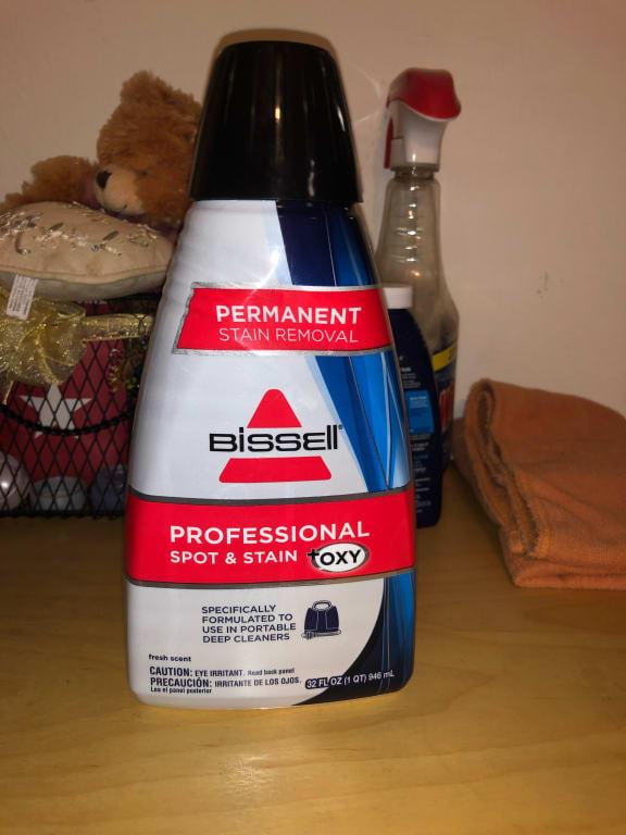BISSELL Advanced Pro Oxy Spot & Stain Formula for Portable Spot Cleaners,  32 oz., 2038W 