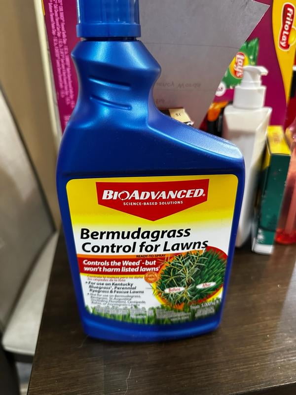 Customer reviews for BioAdvanced Bermudagrass Control for Lawns,  Ready-to-Spray, 32 oz, 5,000 Sq Ft | Walmart.com
