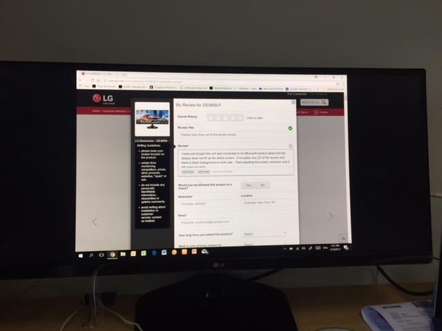 LG 25UM58 25