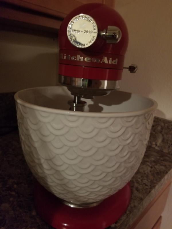 kitchenaid mermaid ceramic bowl