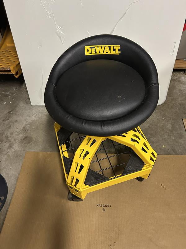 DeWalt Adjustable Creeper Shop Stool w/ Casters DXSTAH025, Garage