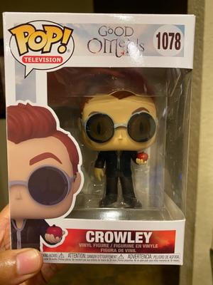 Funko POP! TV: Good Omens - Crowley with Apple with Chase