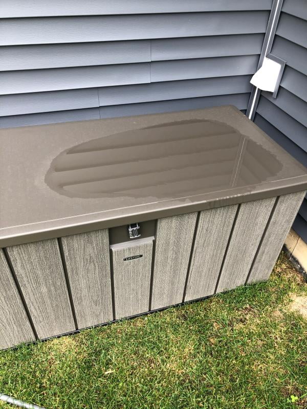 Lifetime 150 Gallon Heavy Duty Outdoor Storage Deck Box