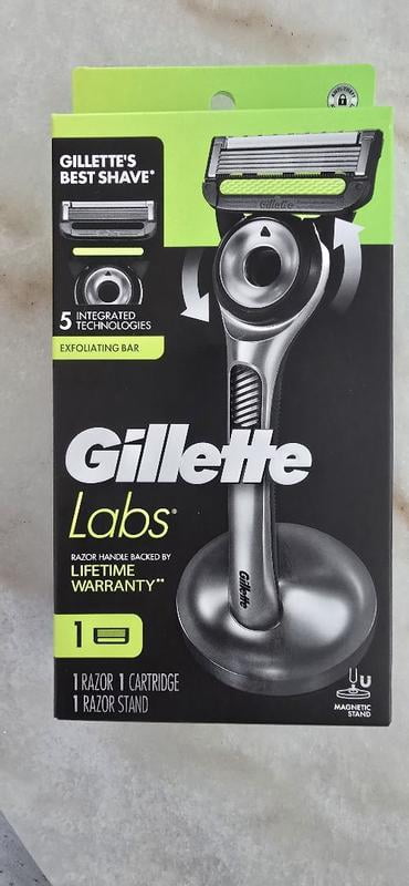 Gillette Labs Salute to Service 5-Blade Manual Razor Bundle with